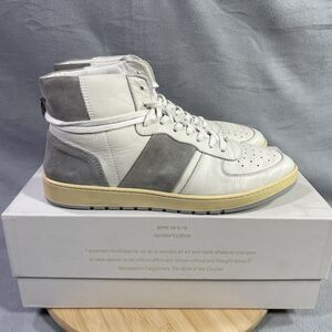 Collegium Pillar Destroyer High Men’s EU 43 /US 10 Shoes White Platinum Suede